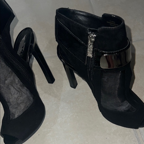 🎁GUESS Elegant Black Heeled Sandals🎁Size7 - Picture 13 of 15